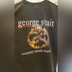 Vintage George Strait Country Music Festival T-shirt